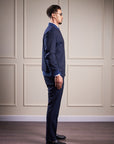 Blue Pinstripe Trackie Suit
