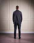 Grey Pinstripe Trackie Suit