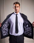 Jet Black Trackie Suit