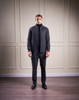 Grey Pinstripe Trackie Suit