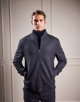 Grey Pinstripe Trackie Suit